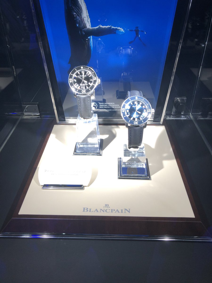 boymeetsgirl022's tweet photo. 昨日GINZA SIXで行われた
ブランパン フィフティファゾムスのイベントに参加させていただきました!
ブランパンエリアセールスマネージャーの方とも写真を撮れたりして大満足です😭
#CWYE
#ブランパン https://t.co/8Km47TamBU