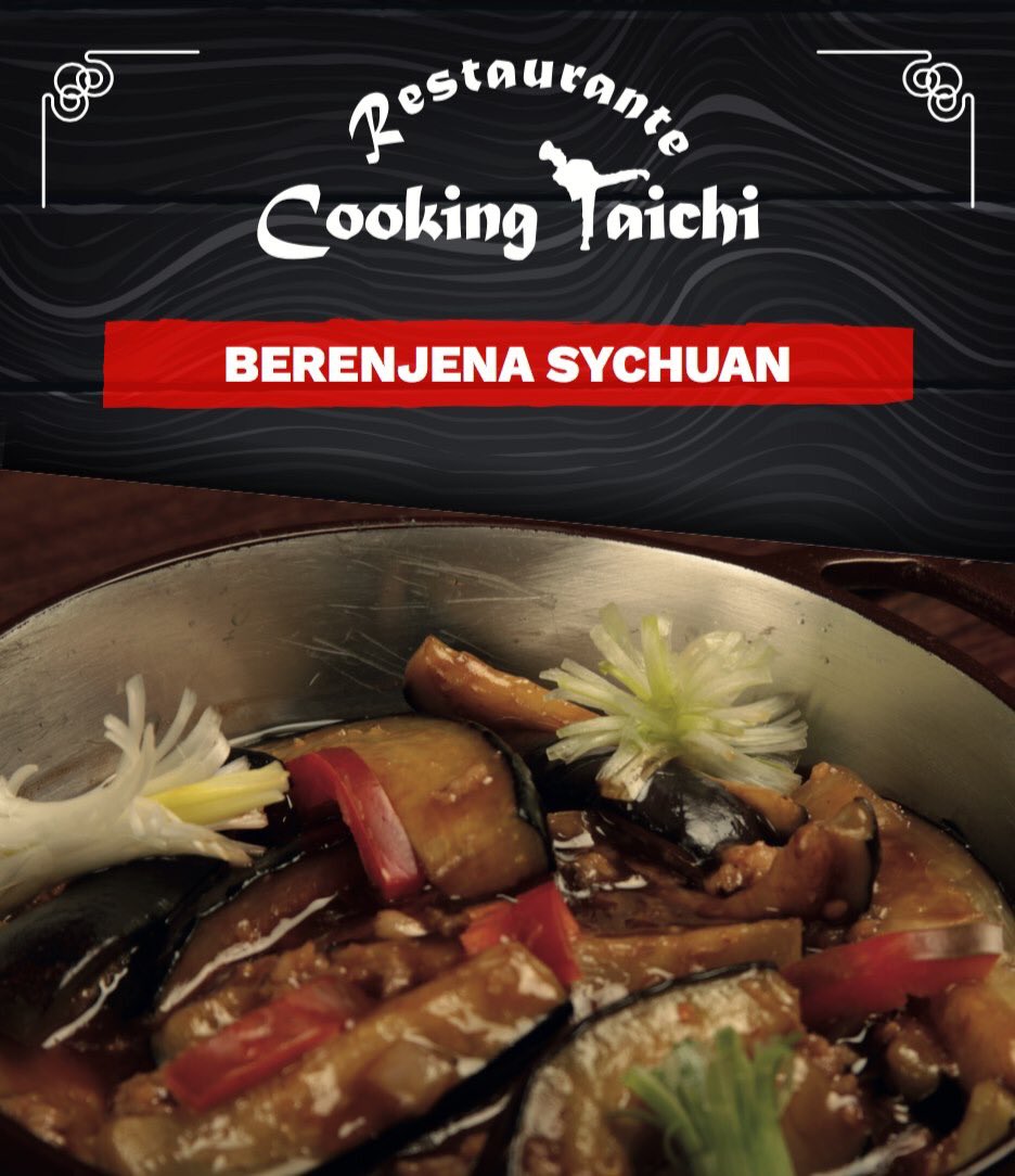 CookingTaichi's tweet photo. Disfruta de nuestras Berenjenas Sychuan, una mezcla de sabores únicos y sorprendentes.  

☎️ Domicilio al: 530 4773
📍 Carrera 14 # 93 - 14
.
.
.
.
#CookingTaichi #RestauranteChino #RestauranteCookingTaichi #ComidaChin #RestauranteChino #China #Food #CheneseFood https://t.co/zLEHL2soRB