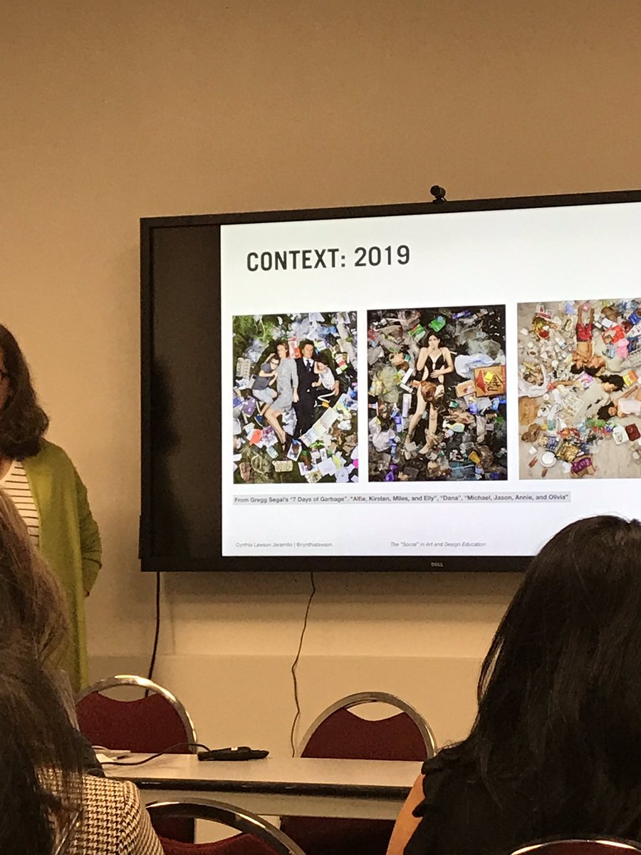 zachlieberman's tweet photo. Had a delightful time at DEL conference today — here enjoying @cynthialawson ‘s talk about a more ethical and sustainable design practice and gigi polo’s redesign of first year studies https://t.co/p8XX008ub5