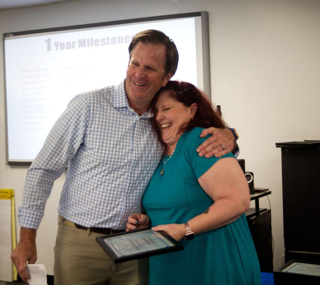 LTCrevolution's tweet photo. Happy #HugYourBoss Day! @JoeSteier has a busy day ahead of him! https://t.co/HkHc9abUgi