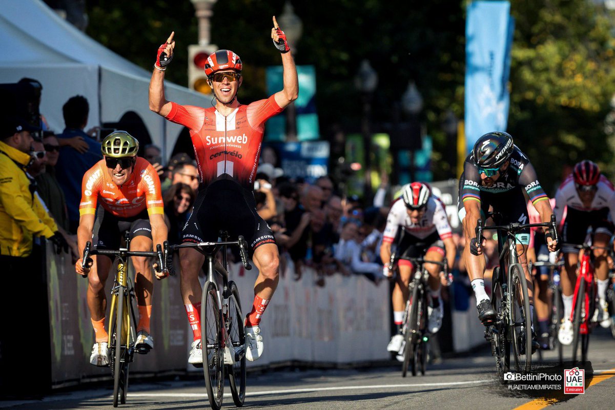 After some aggressive racing <a href="/DiegoUlissi/">Diego Ulissi</a> 🇮🇹 fell just short of the podium in what was a nail bitting finale at GP Quebec <a href="/GPCQM/">GPCQM</a> 🇨🇦.

📝Full report: uaeteamemirates.com/gp-quebec-fill…

#UAETeamEmirates #RideTogether #YearofTolerance #GPCQM