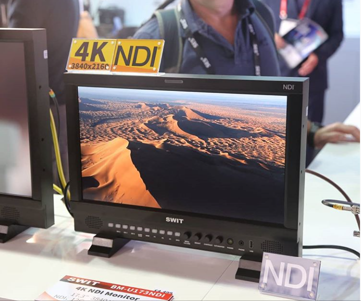 SWIT_America's tweet photo. World's first professional 4K NDI Monitor from SWIT. See us at #ibc2019 stand 12.C63

#ndimonitor #newtek #ndi #ipbroadcast #4kmonitor #switmonitor #hdrmonitor https://t.co/2Gui04aXIu