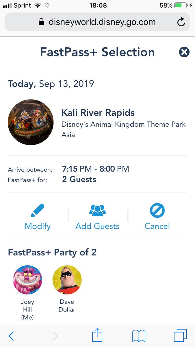 mousehost's tweet image. Altered FastPass 8 to Kali because we are doing standby Soarin #parkeologychallenge @parkeology @magiconadollar #DJwdwchallenge #isaiah117house