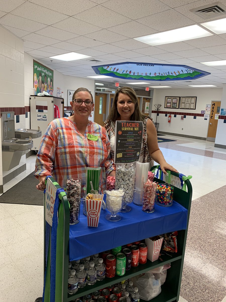 Thank you <a href="/PTORHES/">Round Hill PTO</a> for brightening up our day. 💙💚