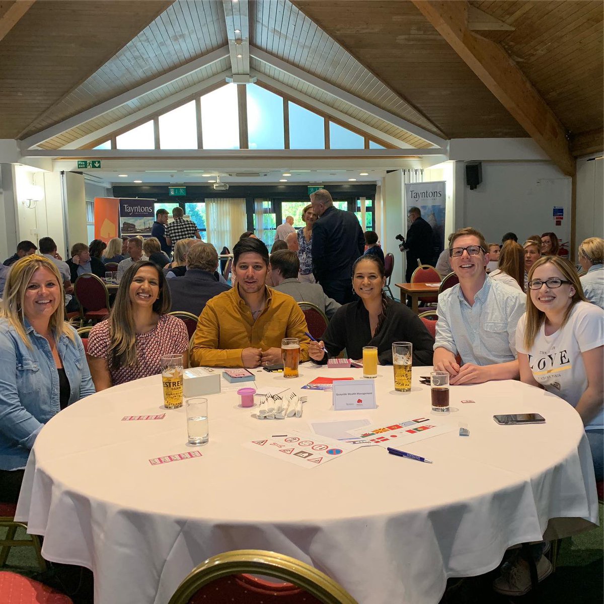 AlexPKell's tweet photo. Well done @tayntonssols over £1,000 raised for @MaggiesCentres raised, fun had while helping, great example of a local business doing their part for the community. You can look after yourself or you can look after others too.... #Gloucester #Charity #BePartOfTheCommunity https://t.co/3Eb4jNNPlq