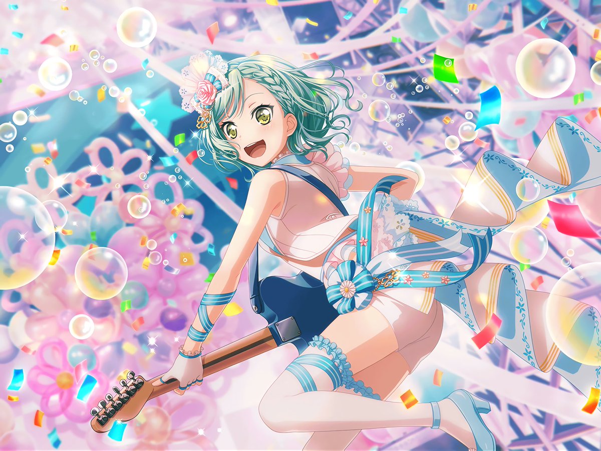 高画質 バンドリ イラストbot בטוויטר 氷川日菜 日菜の願いごと 氷川日菜 画質up