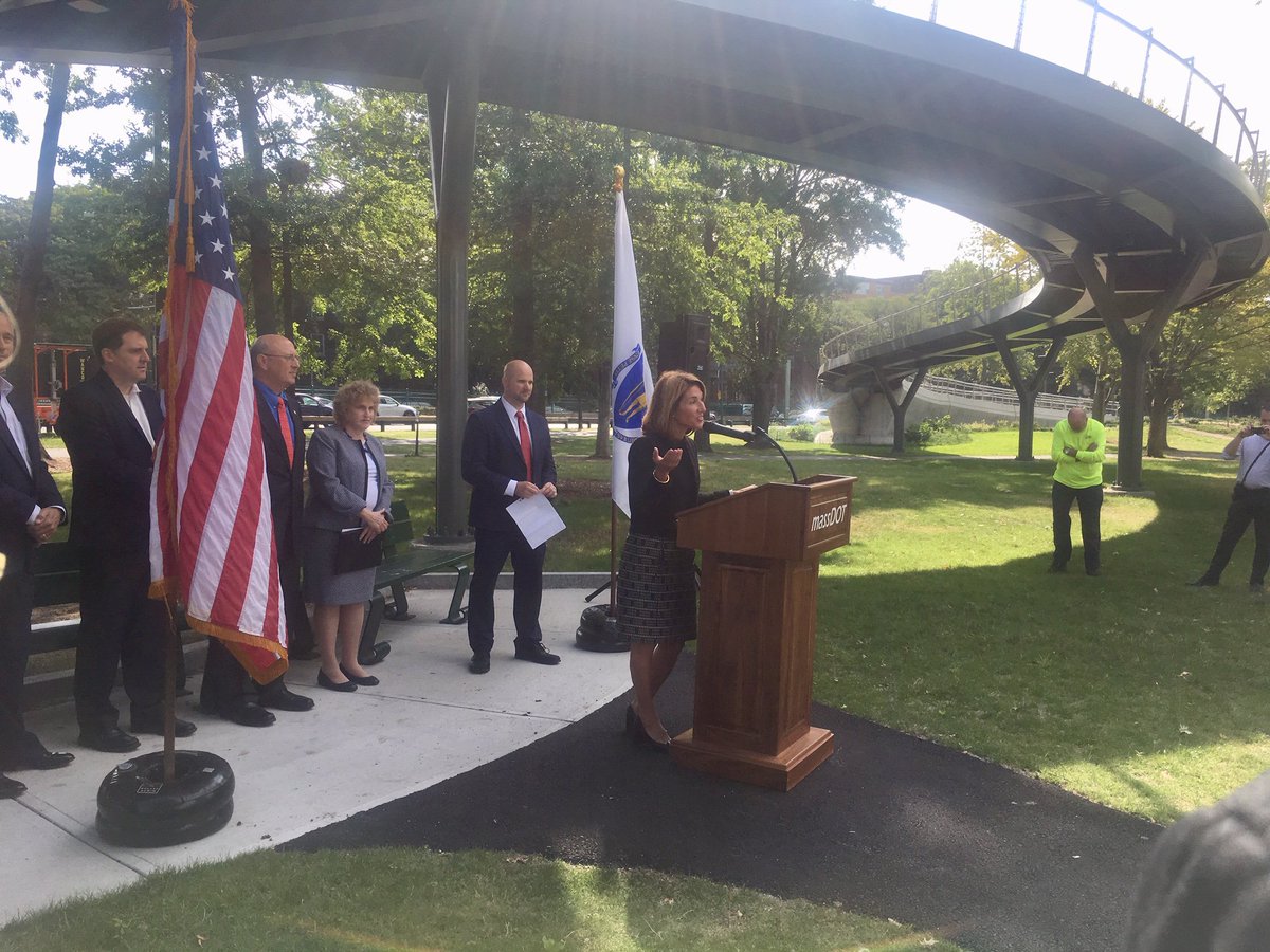 RVA_Boston's tweet photo. The final phase of the Longfellow Bridge project has come to an end! At the Fannie Appleton Pedestrian Bridge ribbon cutting this week, we enjoyed gazing at the beautifully restored Longfellow Bridge. RVA worked on the Longfellow project in some capacity for over 30 years. https://t.co/3M6XZWqhlo