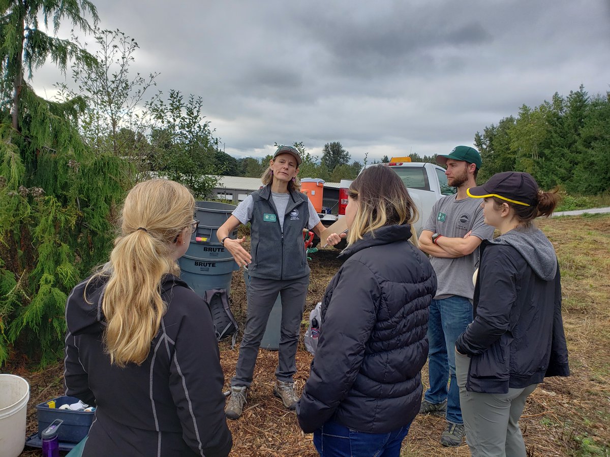 WACampusCompact's tweet image. Washington Campus Compact College Access Corps AmeriCorps members joined forces on Wednesday, September 11, for National Day of Service at Squalicum Creek Park to remove invasive plant species.