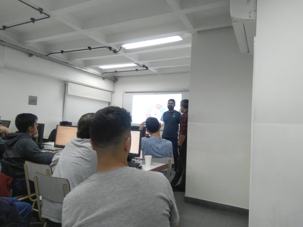 javi_cesp's tweet photo. Ayer con @pgarbossa estuvimos en la UTN charlando como hacemos seguridad a gran escala en meli. Muchas gracias Gonzalo Vilanova por invitarnos!
Si te interesan los desafíos de esta magnitud no dudes en postularte https://t.co/6Vz5ZJcQ87 https://t.co/RF09H66vgO