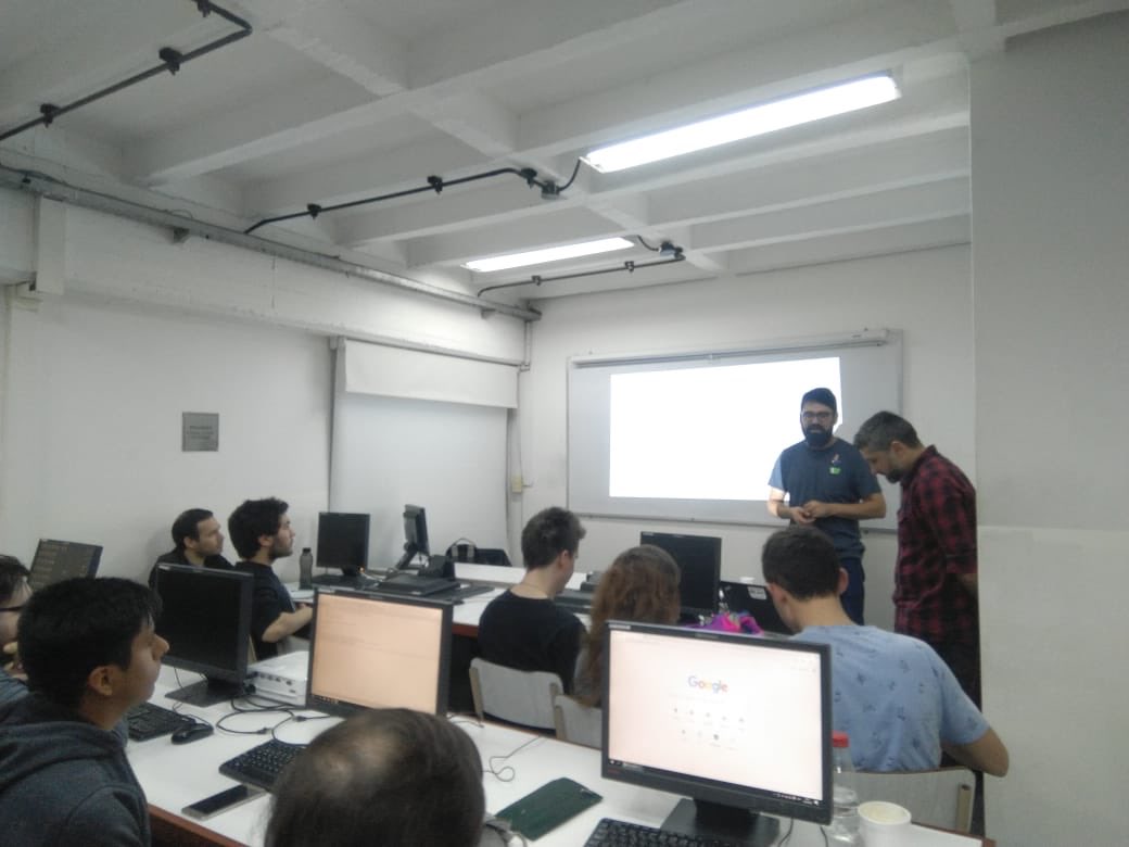 javi_cesp's tweet photo. Ayer con @pgarbossa estuvimos en la UTN charlando como hacemos seguridad a gran escala en meli. Muchas gracias Gonzalo Vilanova por invitarnos!
Si te interesan los desafíos de esta magnitud no dudes en postularte https://t.co/6Vz5ZJcQ87 https://t.co/RF09H66vgO