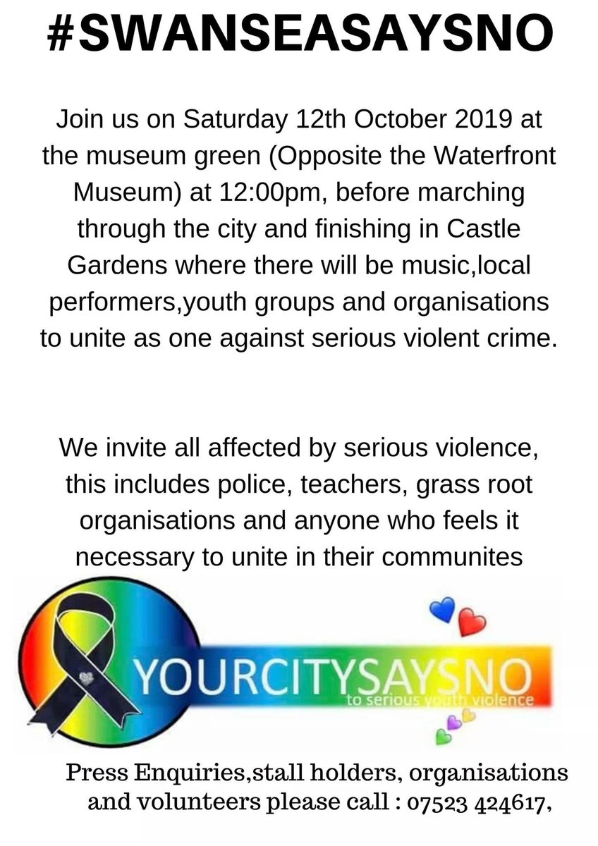 Om Shreem Group Ltd are proud to be working with #SwanseaSaysNo