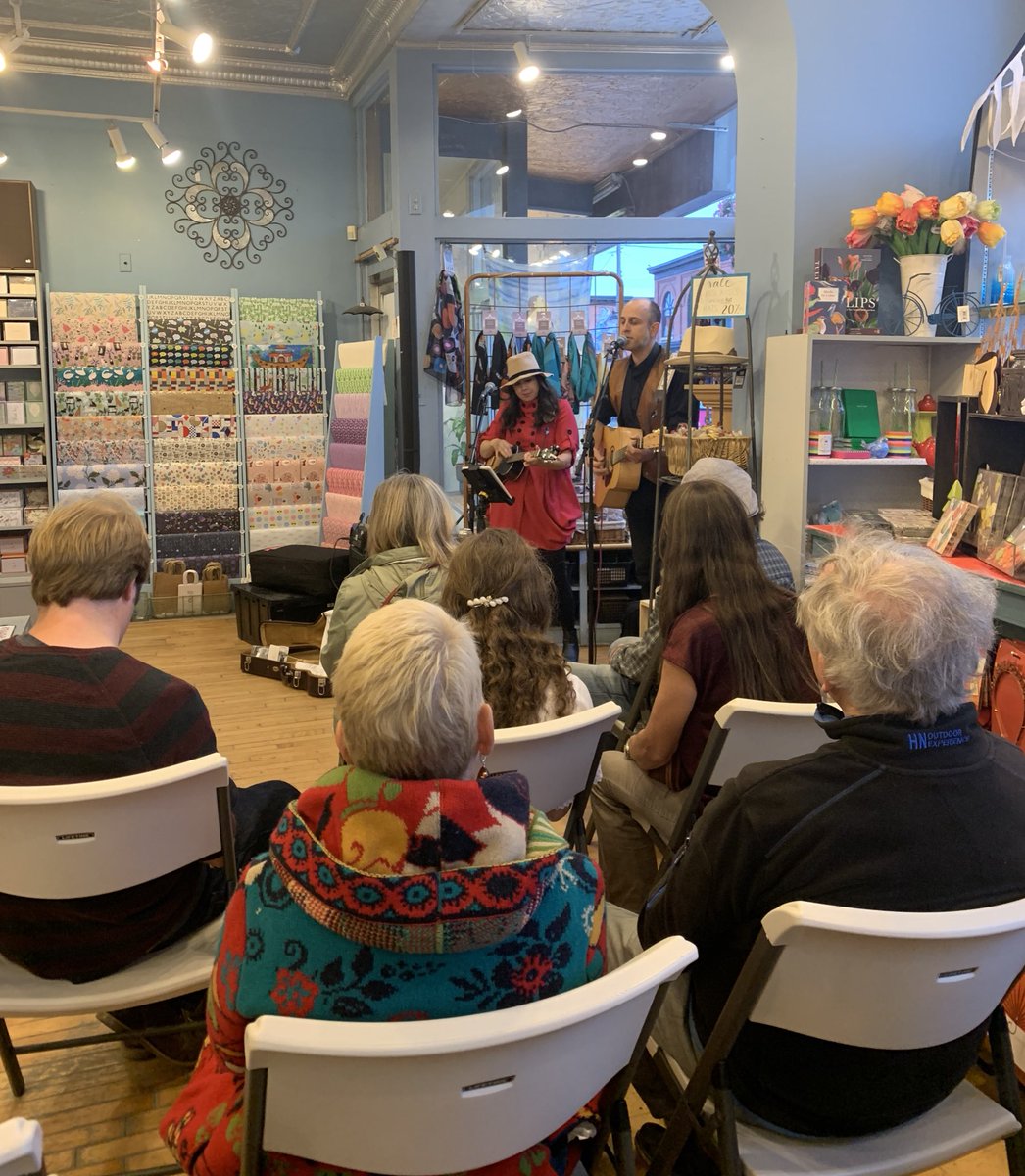 CityFolkFest's tweet photo. @Tulipdevilships currently playing at #MarvestAtCityFolk. Come see them at The Papery on Bank Street until 7:00PM ! https://t.co/lRgcbJnxn8