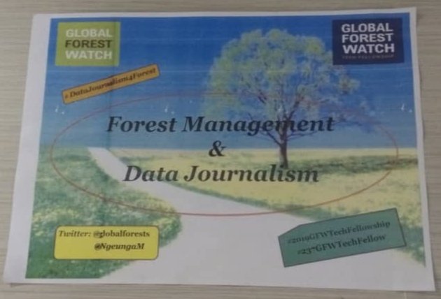 As #2019GFWTechFellow, I really enjoyed #leading a #training for #journalists this Sept 13, 2019 in #Douala on '#ForestManagement and #DataJournalism: producing #PowerfulStories using #digitaltools.
#2019GFWTechFellowship
#237GFWFellow
#OpenData
#EnvironmentalReporting