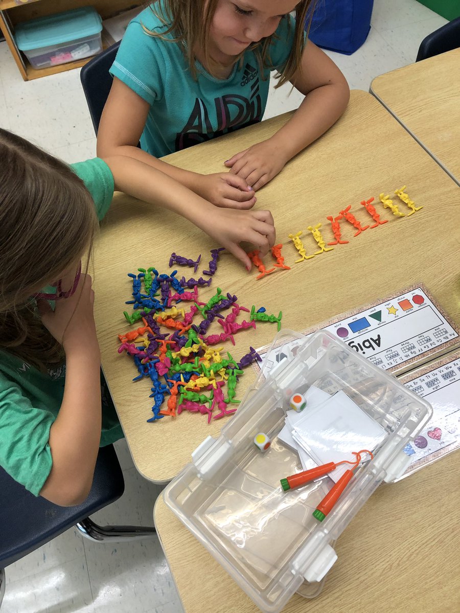 _MrsStevenson's tweet photo. Ss spent the week talking patterns. We found them in the room, on our clothes, and created many of our own. Today we sorted our patterns into families and identified the core. #MathGAINS #TLDSBlearns @Grandview_PS https://t.co/QTyTH9J3BY