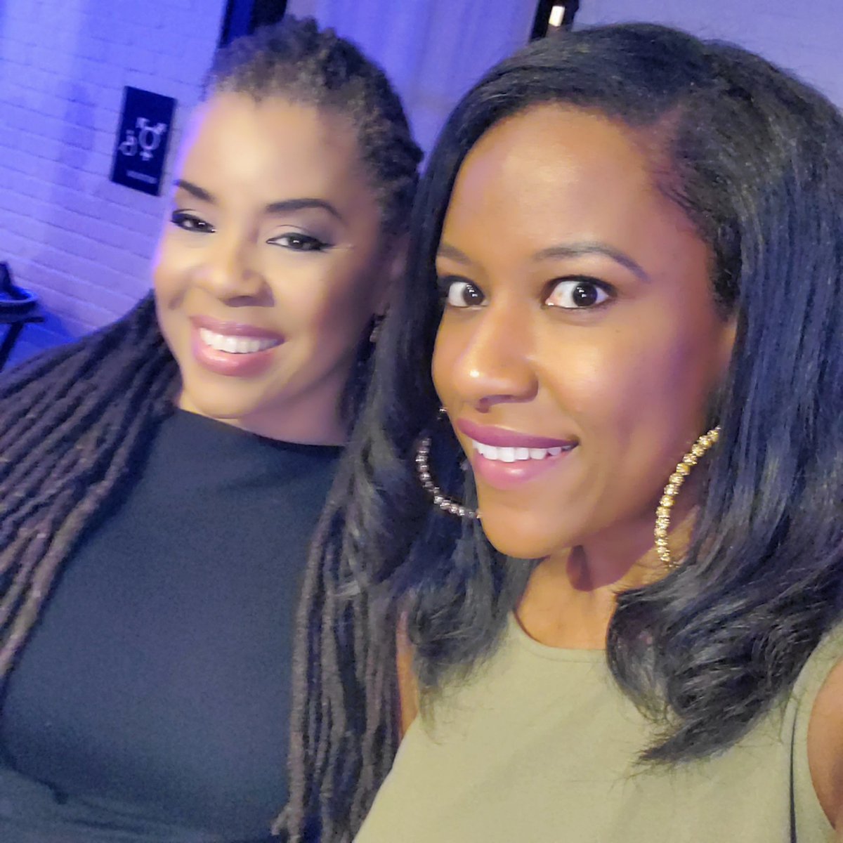 ReecieColbert's tweet photo. It's #CBCALC2019 which means running into amazing people! So happy to meet @SistahScholar at the #ChampionsOfChange Reception! https://t.co/7ayuwDgr3w