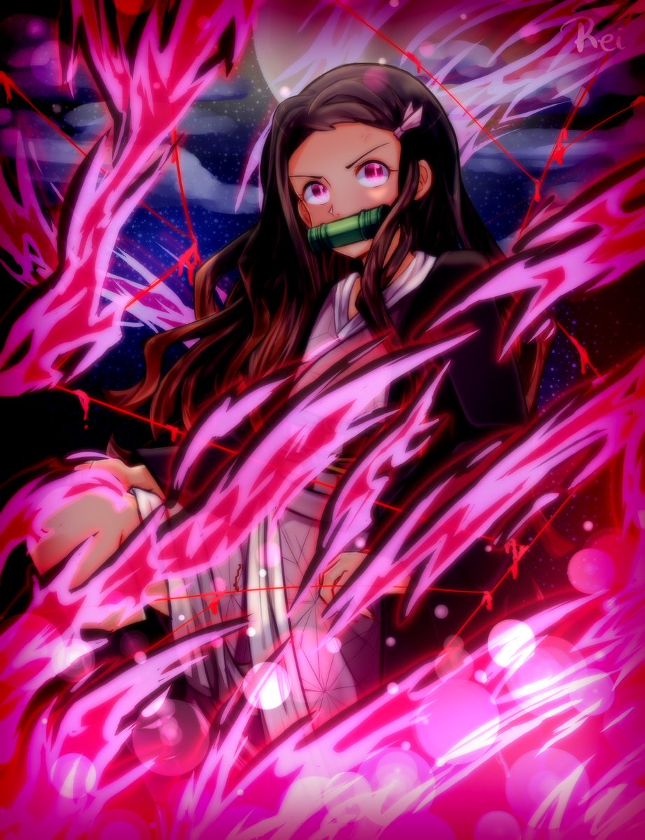 Nezuko Blood Demon Art Fanart Kanariyareon