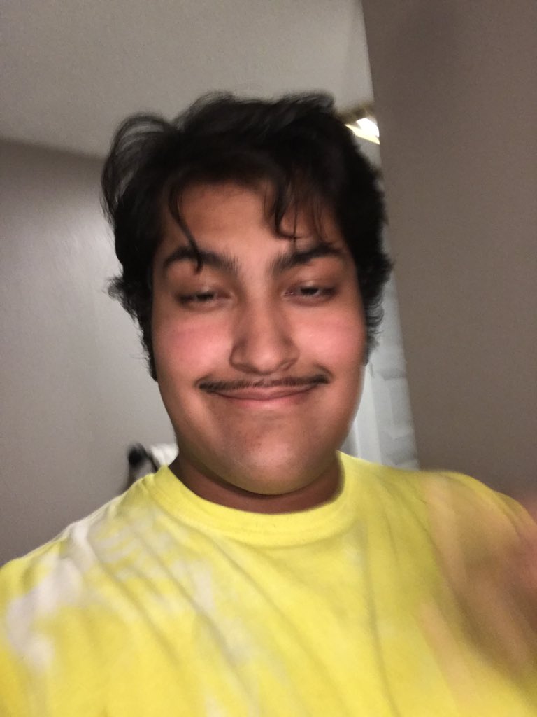 jovivi_vanilla's tweet photo. I shave my face and got a pencil thin mustache to look like a creep for my upcoming play... It worked out too well https://t.co/Own7AHf4tH