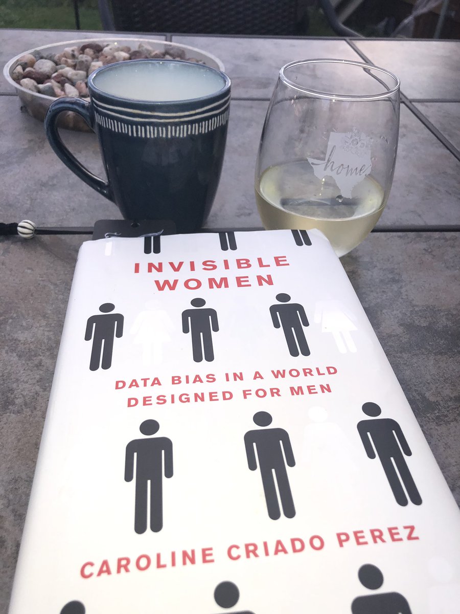 Data_Sue_ATX's tweet photo. First you have the #coffee, then you have the #wine. #HappyFriday #InvisibleWomen #RLadiesAustin  #CarolineCriadoPerez #moscato https://t.co/cx5CgtSWiZ