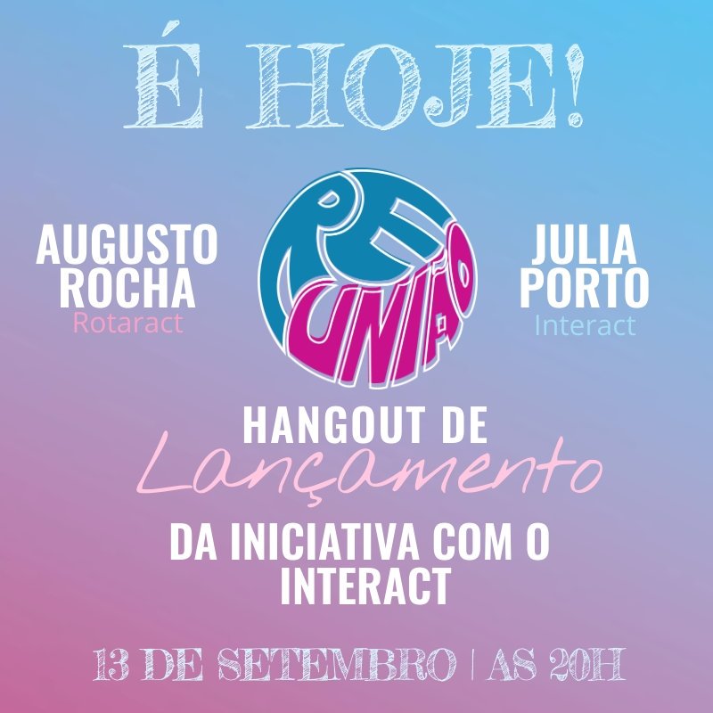 memesdoic's tweet photo. É daqui a pouco.

É hoje!! Quando chegar o horário é somente acessar o link: https://t.co/VorADpMzim Vamos juntos nos conectar com o Interact. #Rotaract #Interact #MDIO

@MDIOInteractBR @RotaractBrasil https://t.co/PFJNz2OTJh