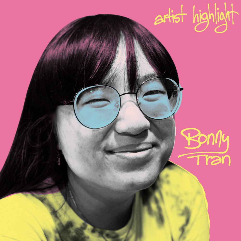 ProjectSPIT's tweet image. With a writing style described as “tragic bad bitch energy”, Bonny Tran’s unapologetic, passionate, poetry leaves spectators with their jaws dropped. With her impeccable skill of forming haikus in under minutes, it makes sense for her peers to dub her the Haiku Queen.