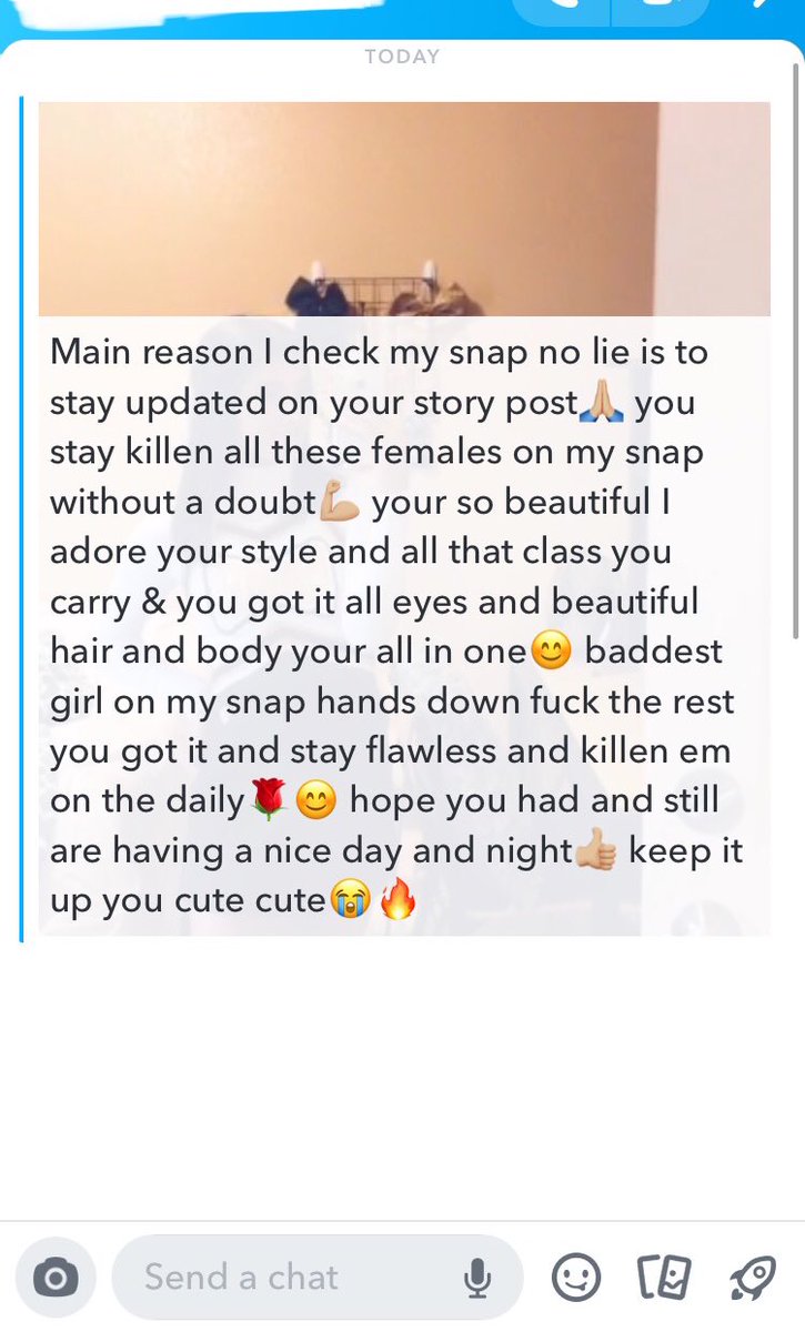 Xo_bianccaa's tweet photo. My man :

Random dude on snap: https://t.co/9aKS8g4Se2