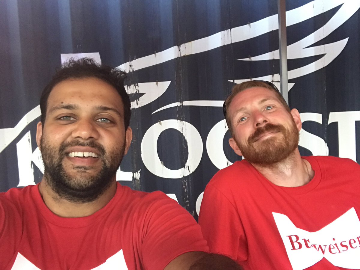BudLawn's tweet photo. @alexander532 @gpaps770 #foundingteam @AnheuserBusch @BudLawn what an opening day! https://t.co/P73oBnvqhI