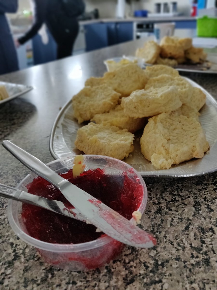 gsinton's tweet photo. Good scones to start the learning off ...#educampwai https://t.co/ifX7Fu0g95