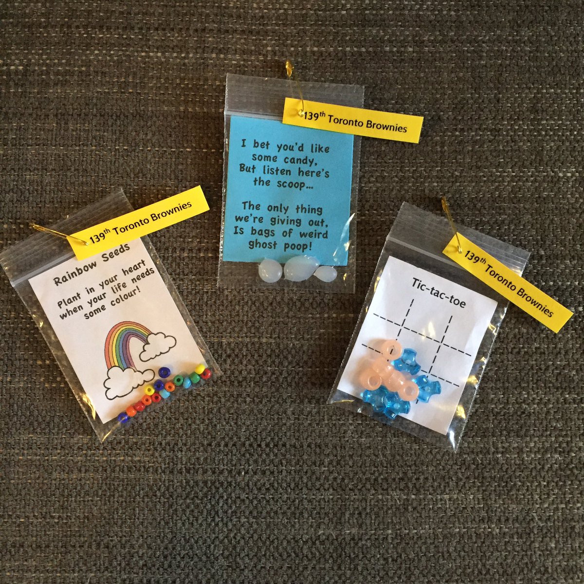 brownowl139's tweet photo. The Brownies had a successful SWAP Making Party tonight!  Now we’re all ready for Doe Lake’s 70th Anniversary Camp! 
#GirlGuidesOfCanada #Brownies #SWAPS #Crafts #DoeLake70 https://t.co/eqCHIz0Ndo