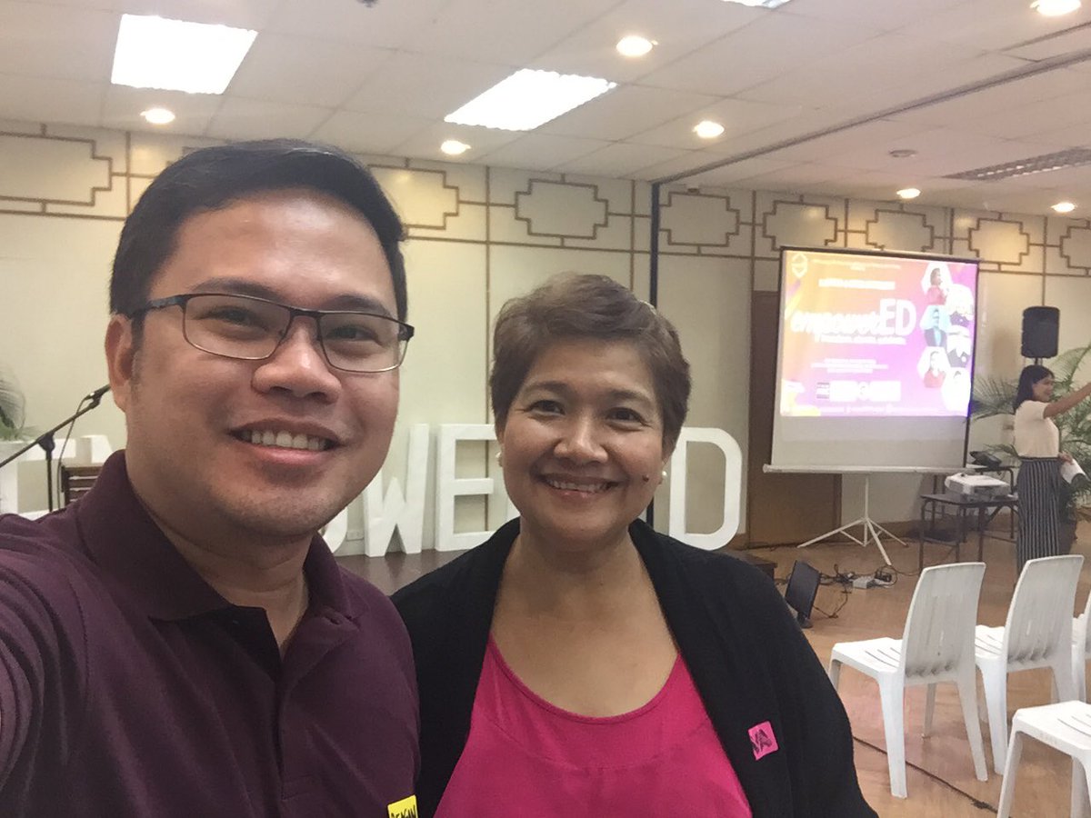GinoongAustria's tweet image. early birds at #EmpowerEDcon2019 #edtechph