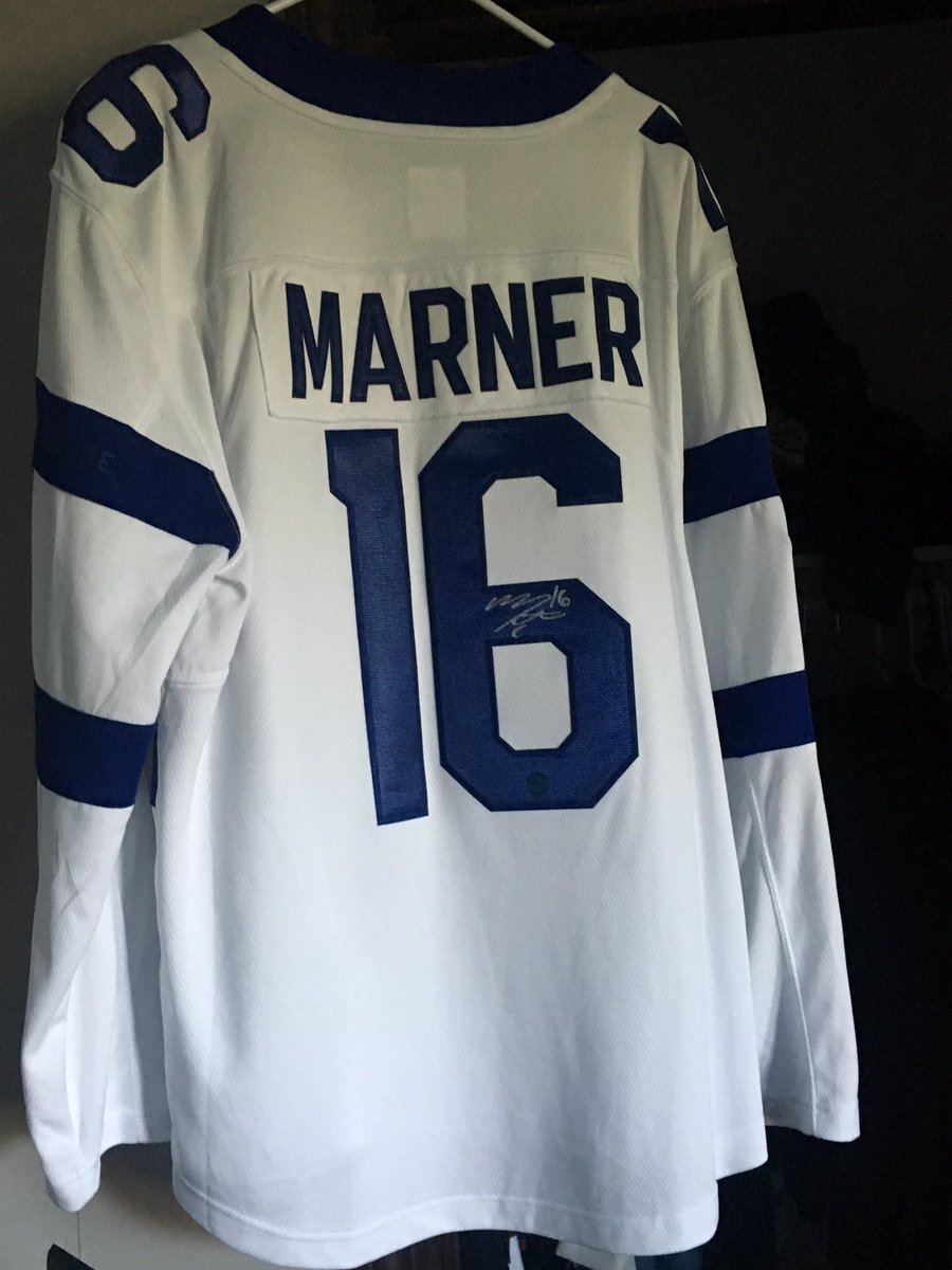 I can finally wear it now! #LeafsNation #Marner