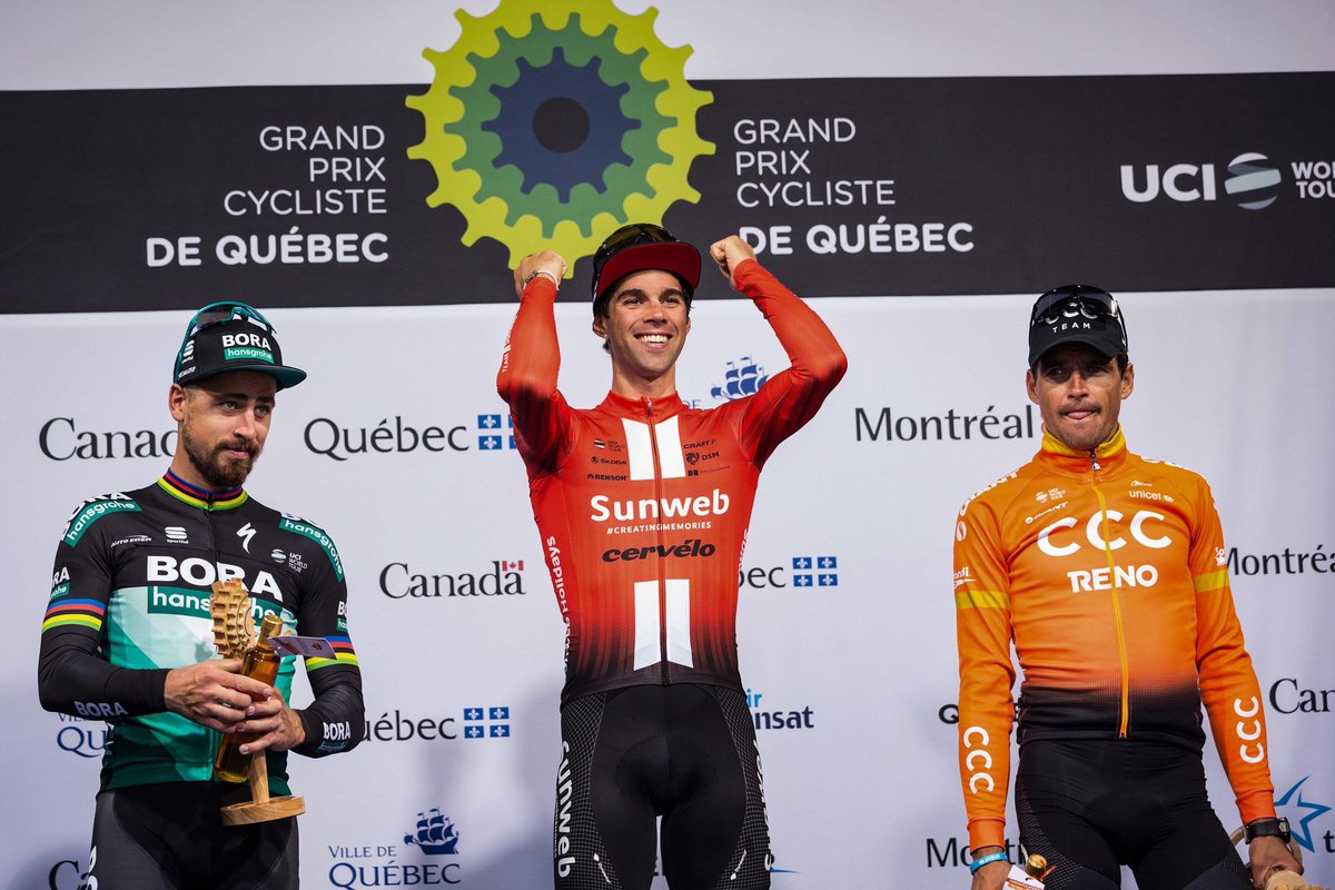 🗣"To do the double here in Québec after an amazing race from the whole team; it’s just incredible."

<a href="/blingmatthews/">Michael Matthews</a> after his dominant sprint win at #GPCQM🇨🇦 today! 👇🏻 

💻teamsunweb.com/gp-quebec