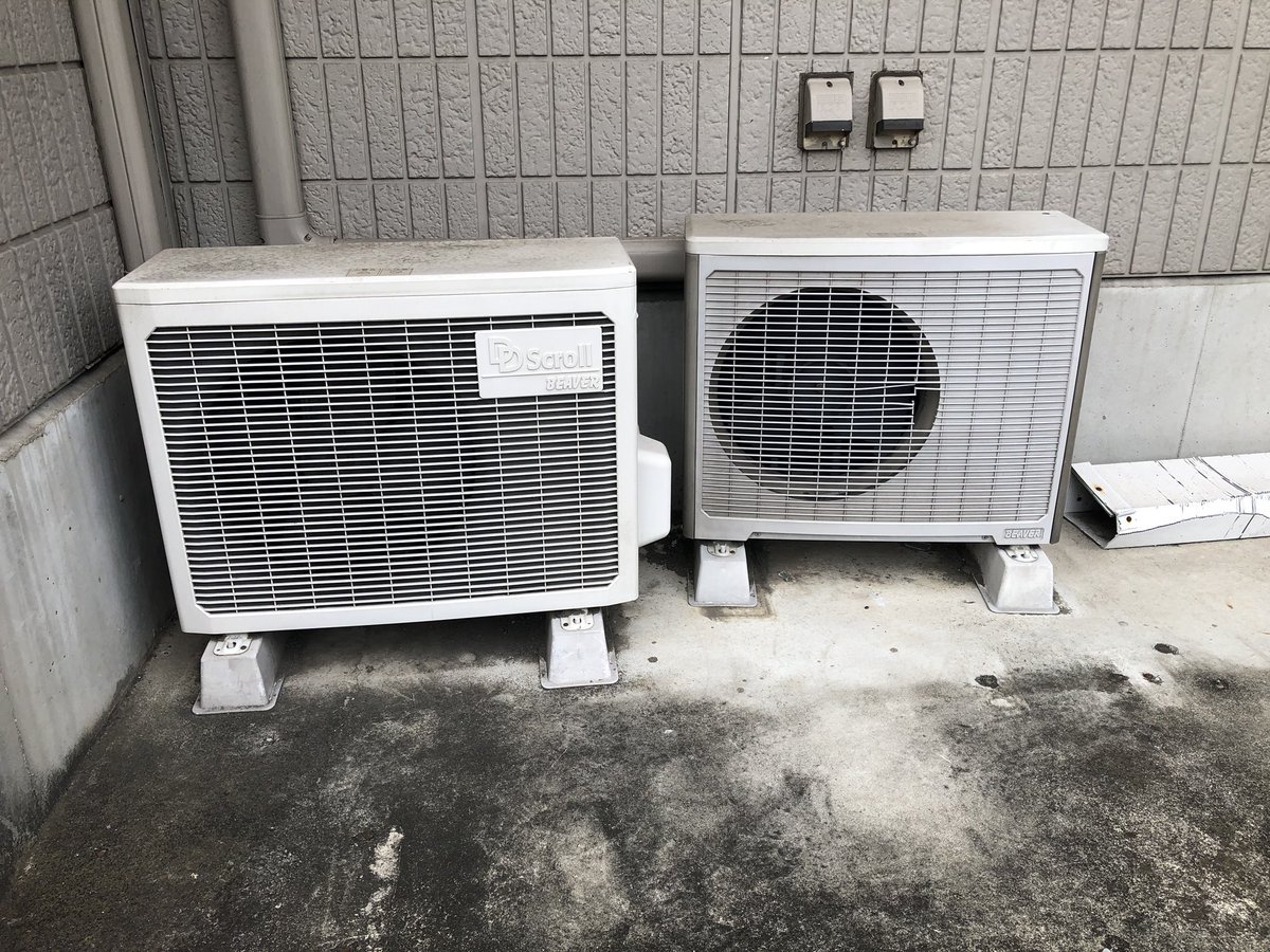 ビーバーエアコン室外機 #室外機
