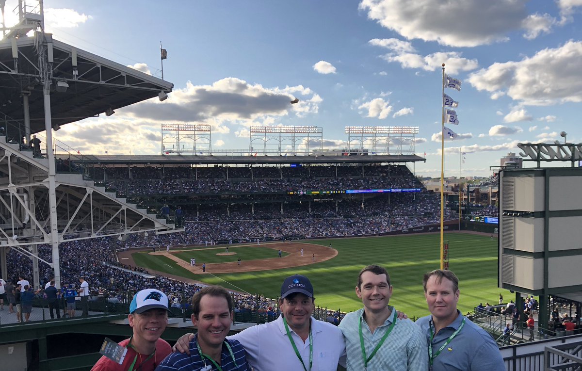 Incredible Cubs game rooftop experience with foot and ankle colleagues! #AOFAS2019 @AOFAS