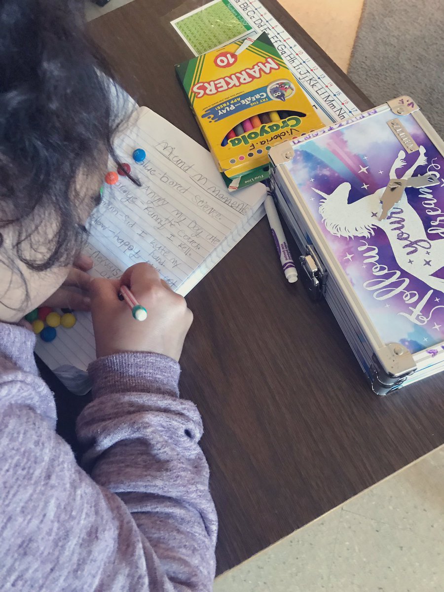 MrsLane21's tweet photo. M&amp;M Moments! ✏️Getting our memories down for our upcoming Personal Narrative Unit ✏️ @ThirdGradeMead @NISD @NISDMead @WeGoPublic #rootedmead https://t.co/HDpVkIYsdY