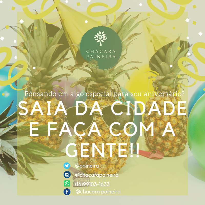 paineira's tweet photo. Saia da mesmisse comemore já seu aniversário com a gente!!! Entre em contato pelo facebook ou telefone (16) 99103-1633 ou deixe seu telefone que eu entro em contato!! https://t.co/c26CwaQ01o