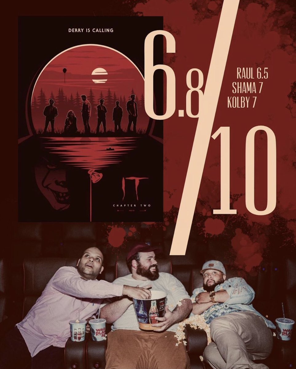 MReportPod's tweet photo. The “Report Card” for @ITMovieOfficial is in
#It2 #ItChaperTwo #Hustlers #TrailerReactions #Boxoffice #Joker
#MinoritiesReport #MinoritesBeReportin
#FilmTwitter #PodernFamily #MovieReviews #Movies #FilmReviews #TryPod #PodcastHQ #OddPodSquad #MoviePodSquad #podsociety https://t.co/vsdGY0cibN