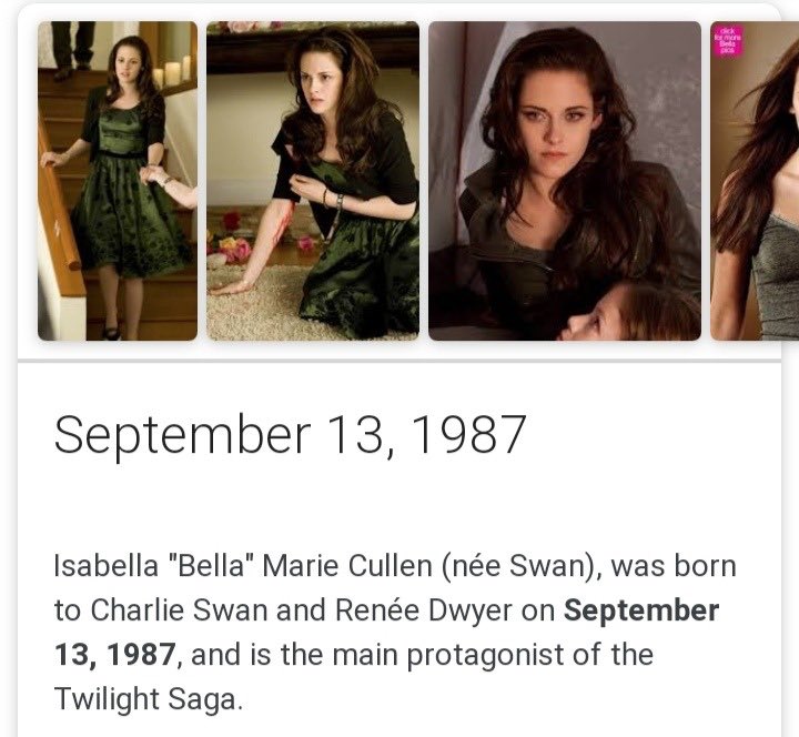 HAPPY BIRTHDAY BELLA SWAN!!!! 