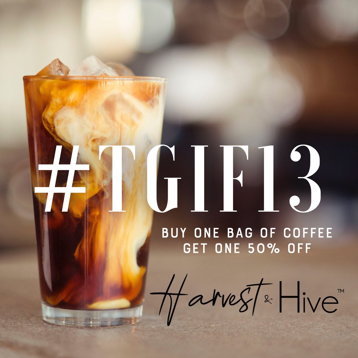 Harvest &amp; Hive™️ Coffee #TGIF13 Sale! 

#CBDCoffee #Coffee #HarvestAndHive #ServingCBD #CBD #CBDWellness #CBDOil #CBDHeals #CBDLife #CBDMovement #CBDBenefits #CBDMovement #CBDCures #CBDProducts #CBDCommunity #LaHabra