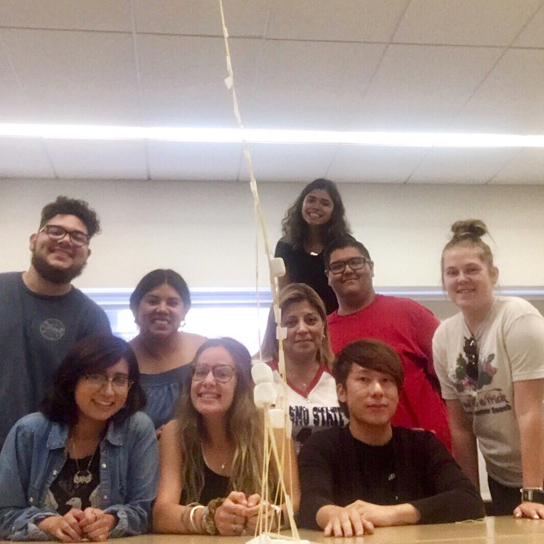 fslc_tutoring's tweet photo. Sometimes working as a team makes everything a little easier...and more fun πππ Our student assistants in the Learning Center are a great team!! #fresnostate #fslearning #frontdeskfam #teamwork #teambuilding #tgif https://t.co/TVFzHpdSD4