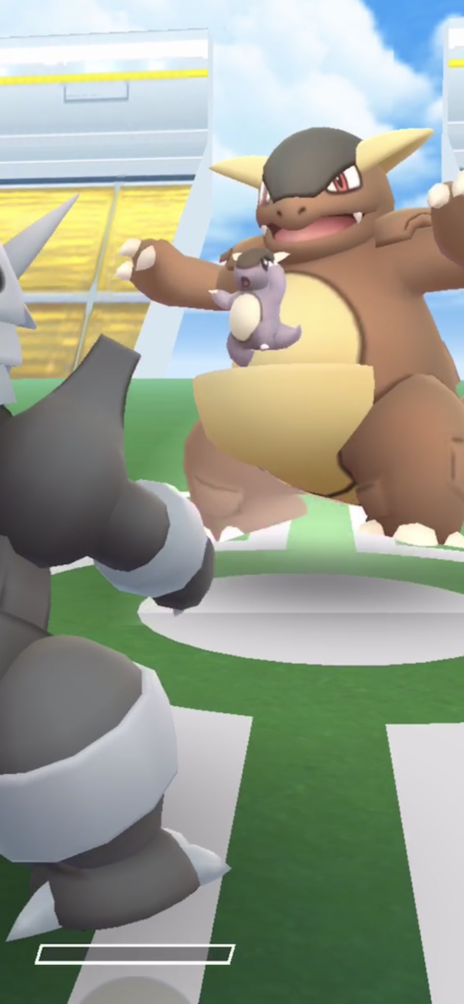 توییتر 猫の飼い主 در توییتر ポケモンgo ガルーラのこどもが飛び出してきた T Co Khtwunacrh