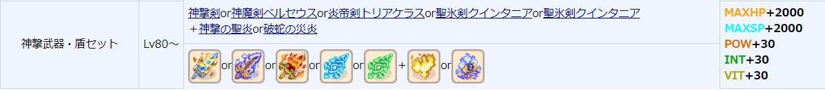 チョコランstore チョコットランド Sp Pc対応 買取も対応 豆知識 最強剣シリーズ 神盾シリーズではどの組み合わせでも同じセット効果が発動します 例 クインタニア 神盾 炎帝剣 破蛇の災炎 T Co Mkbjmb0s90 サイトで300品以上販売 買取 チョコランstore チョコットランド Sp Pc対応 買取も対応 豆知識 最強剣シリーズ 神盾シリーズではどの組み合わせでも同じセット効果が発動します 例 クインタニア 神盾 炎帝剣 破蛇の災炎 T Co Mkbjmb0s90 サイトで300品以上販売 買取