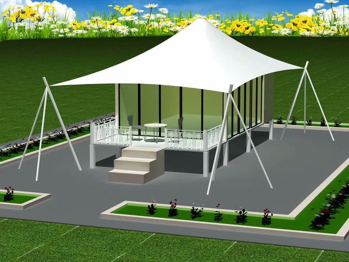 TensileCanopy's tweet image. Glamping tents are a popular way of modern life. 
. 
. 
. 
#tentdesign #design #housedesign #housedesigns #tent #glamping #luxury #structure