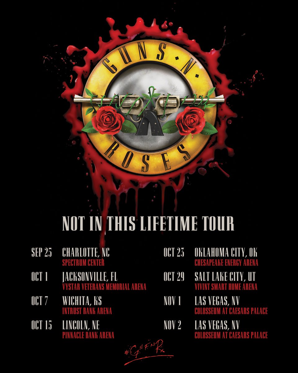 gunsnroses's tweet photo. #GnFnR LIVE...the countdown begins. https://t.co/wjrHEAa8Q1 https://t.co/xxNf4kwUPU