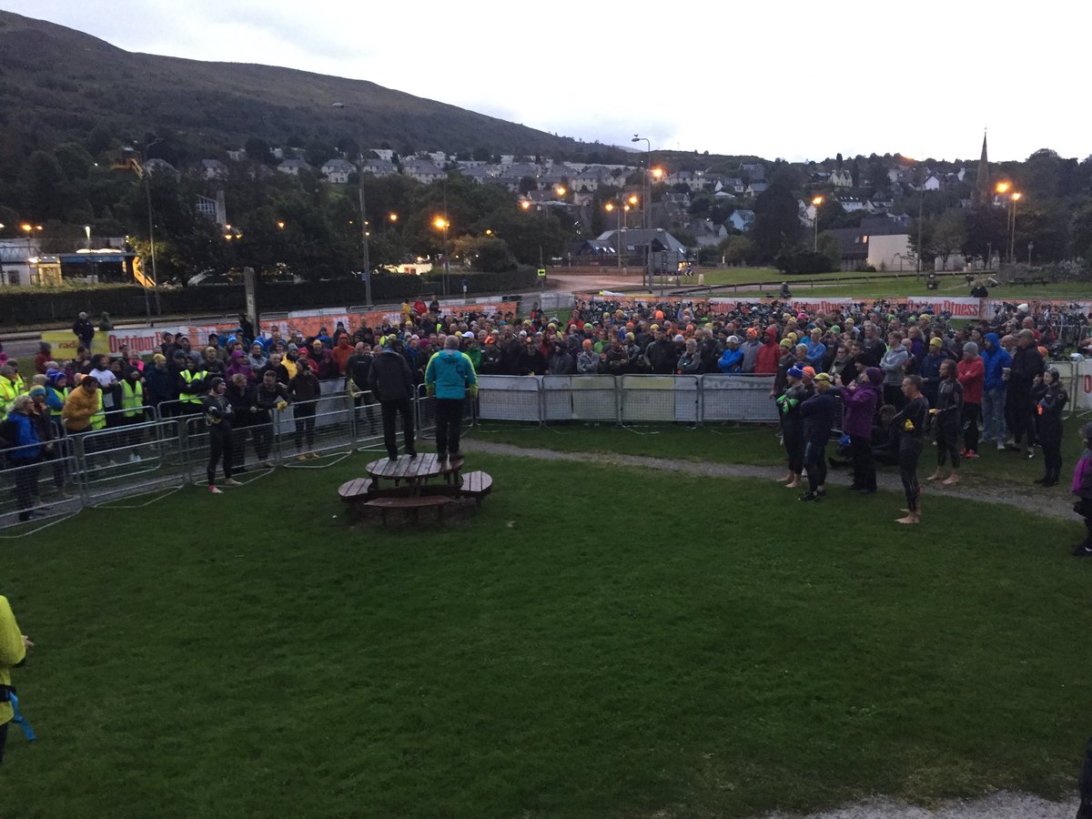 Event briefing: Shorter swim, full cycle and half Ben run. Bravehearts ready to go!