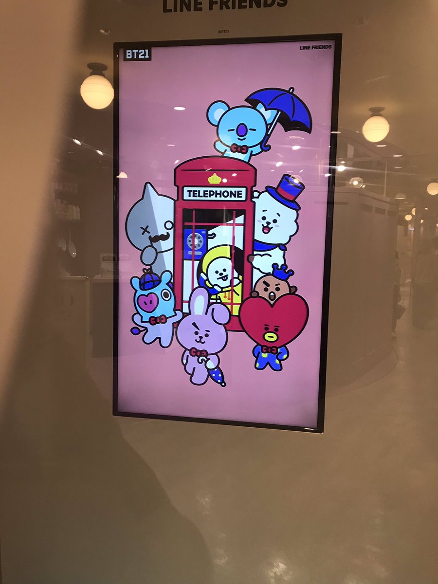 lovejinnim's tweet photo. bt21カフェ❀(*´▽`*)❀ https://t.co/0zJEN533yh