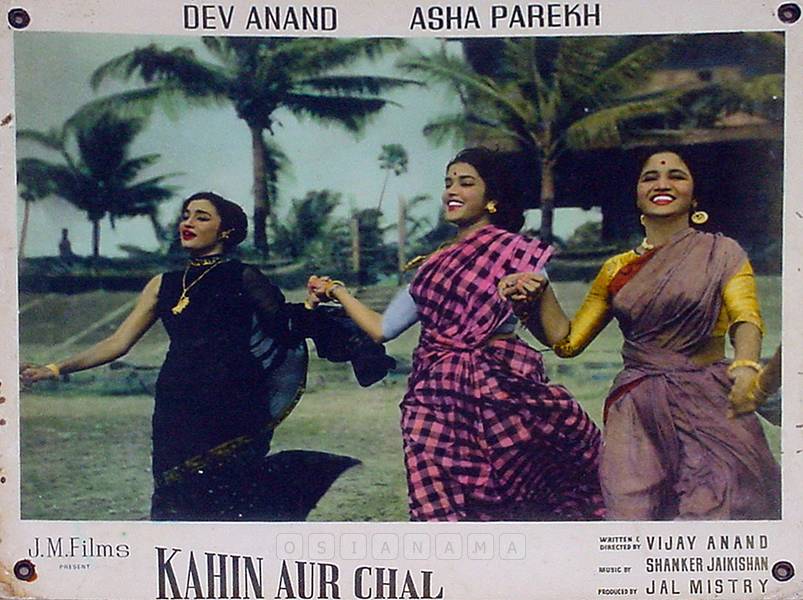 Kahin Aur Chal (1968)Feat. Dev Anand, Asha Parekh, Shubha Khote and Madan Puri. A song from the movie 