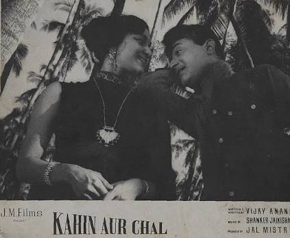 Kahin Aur Chal (1968)Feat. Dev Anand, Asha Parekh, Shubha Khote and Madan Puri. A song from the movie 