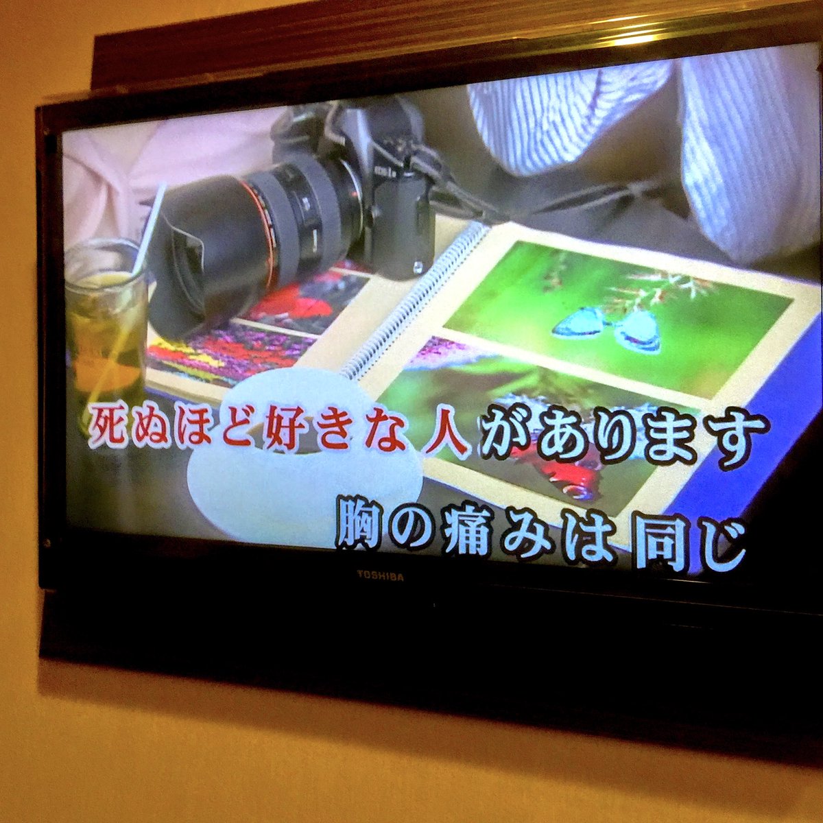 ギャラリー ソラリス カラオケ映像あるある 小道具にカメラ使われがち 1nに標準ズーム それはともかく 写真の上にカメラを置くのは良くないネ マイナス１００００点 めちゃええカメラ持ってるやん