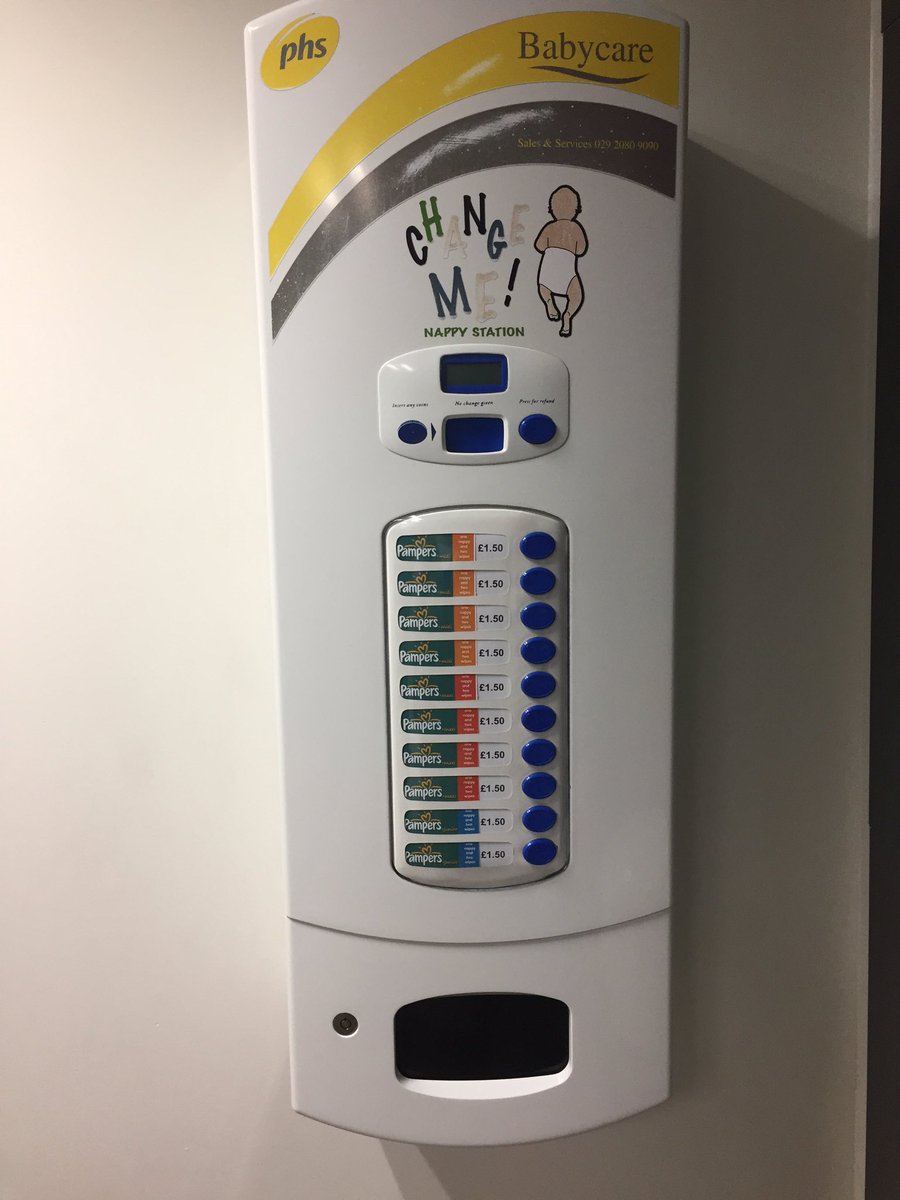 ratemybog1's tweet photo. Waitrose, Northwich. Clean - Tick, Disabled access - Tick, Spacious - Tick, massive toilet - Tick, A vending machine selling only nappies - Boom! 9/10 @waitrose @OnlyInWaitrose #toilets #ratemybog https://t.co/NFaiuOg28w