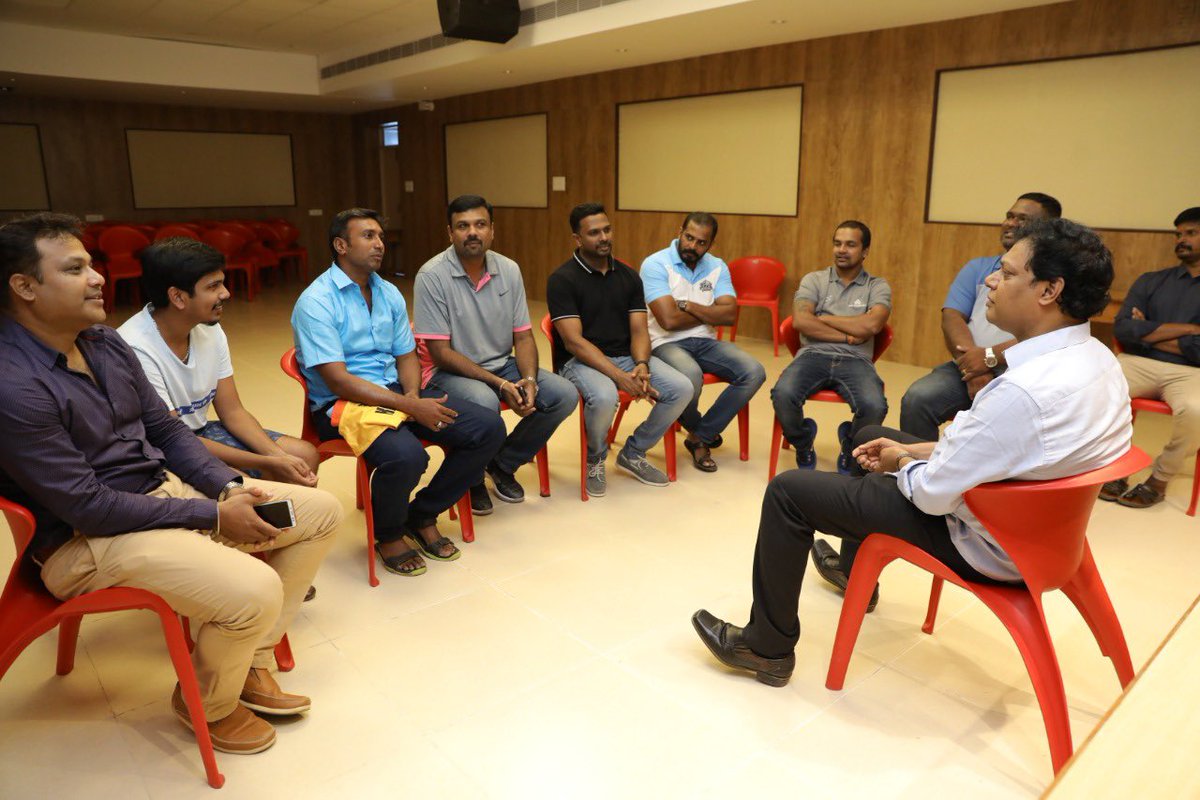 Proud of my team which came from ground zero to win every single tournament at the state and national level, they were fearless and were magicians and artists in the ground broke all records, took part in every activity in the college and scored well in their academics. Today,